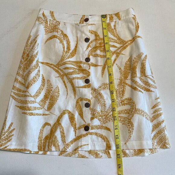 Minkpink Paradise Linen Mini Skirt & Crop Top XS/S - Picture 9 of 11
